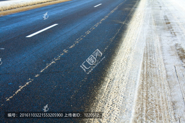 冬天的路