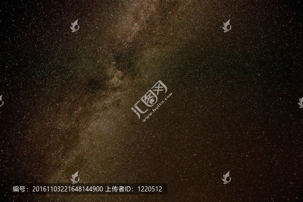 夏日夜晚的銀河星