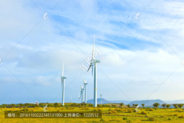 運動中的風(fēng)力發(fā)動機