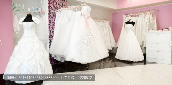 婚紗店的全景