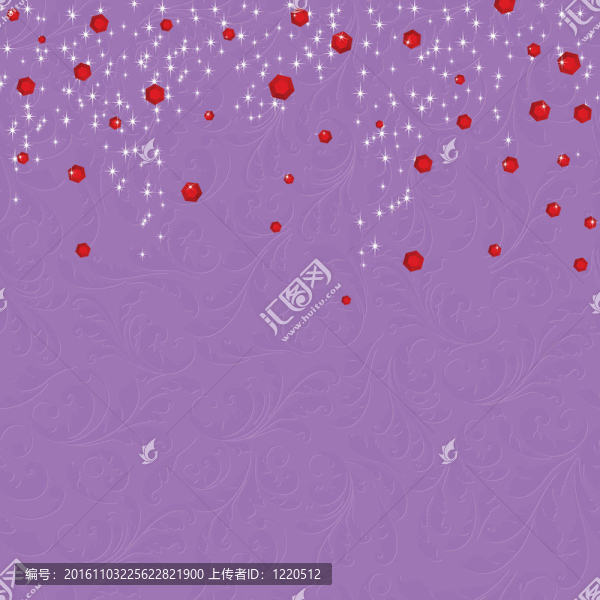 紅色的寶石