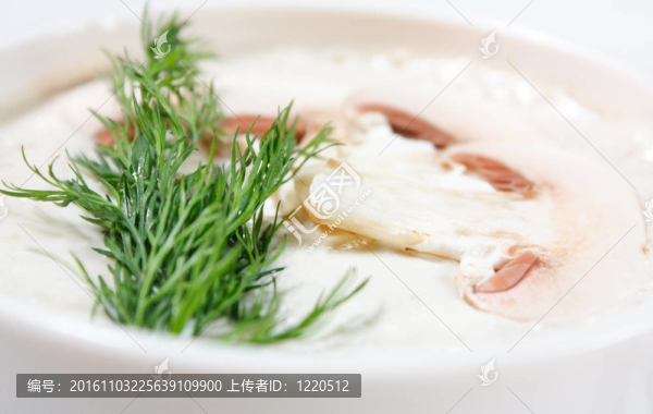 蘑菇奶油湯