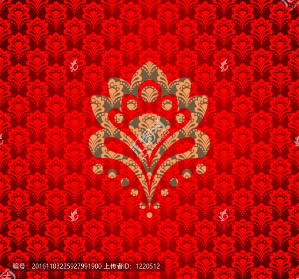 抽象的花朵