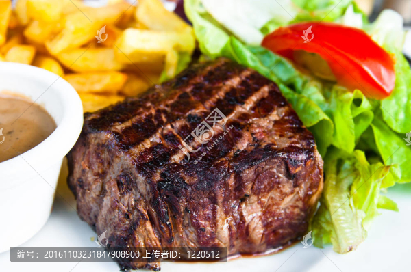 多汁的牛排牛肉肉