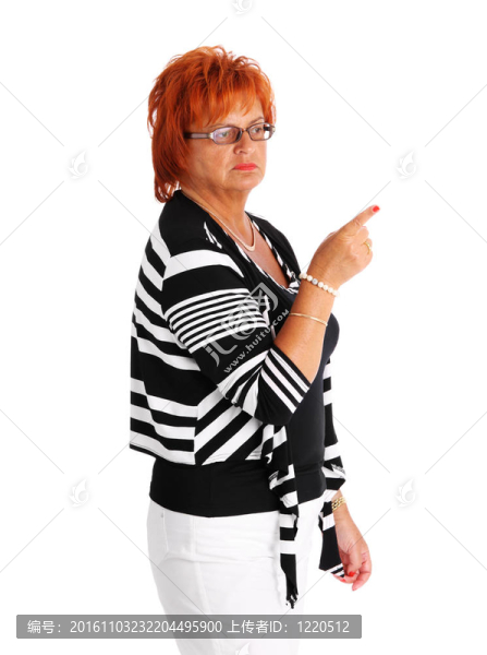 成熟的女人指向