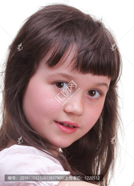 孩女曬發(fā)