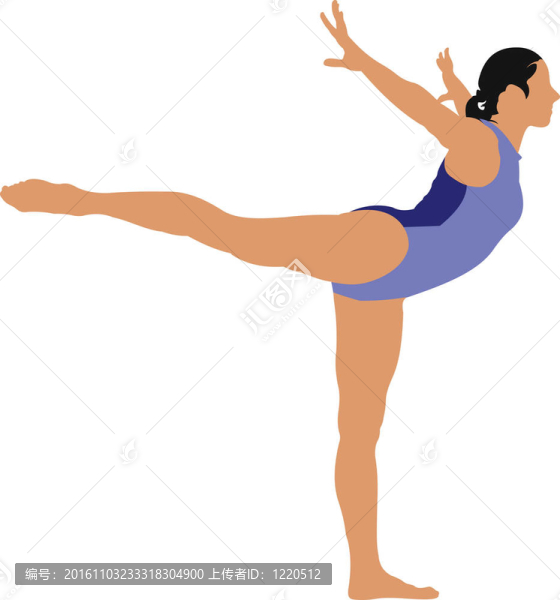 大套女子體操圖