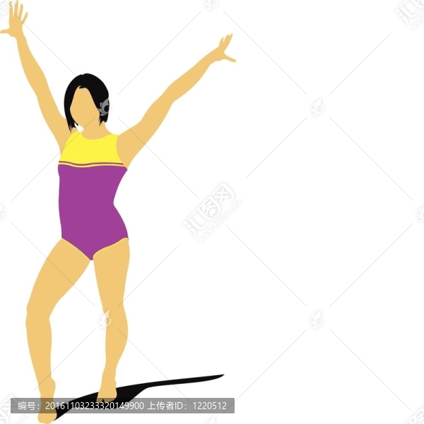 大套女子體操圖