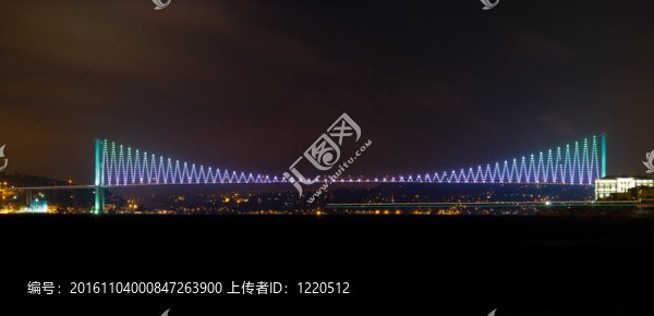 伊斯坦布爾博斯普魯斯海峽大橋；土耳其