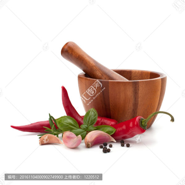 木粉中的新鮮香料和香料