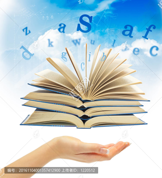 魔法書和手上的信