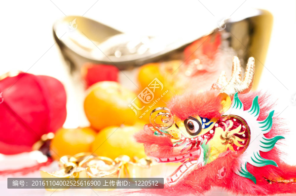中國新年與龍年概念
