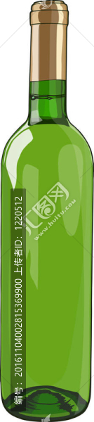 綠色的瓶子