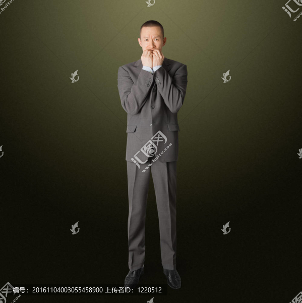 害怕的商人