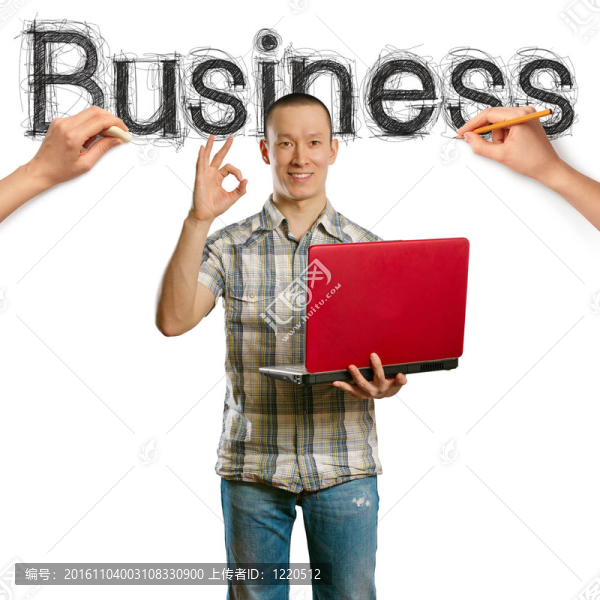 與商人的素描字生意