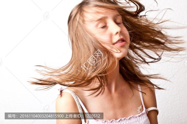 可愛少女的肖像
