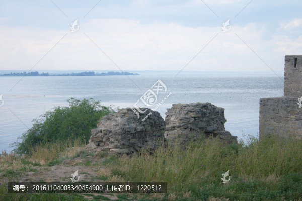 在別爾哥羅德德涅斯特河市老石炮臺(tái)；烏克蘭