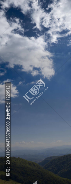 美麗的藍(lán)色天空