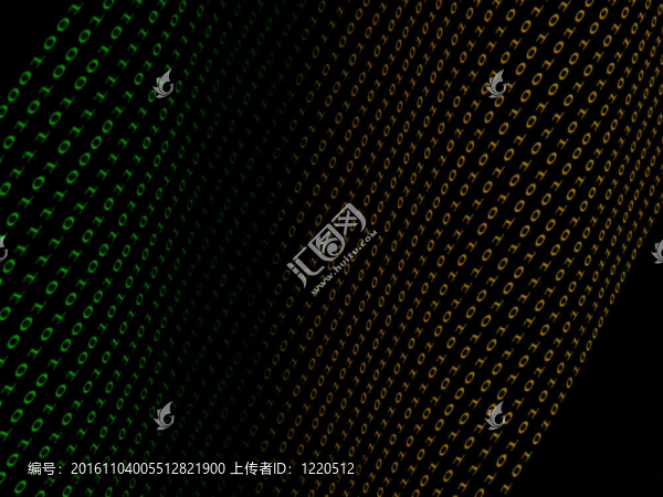 黑色的二進制數(shù)
