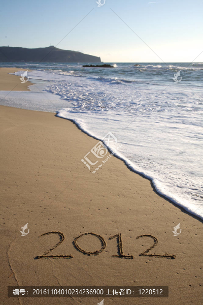 2012寫在海灘上的垂直