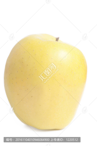 黃色的蘋果。