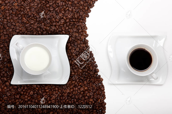 咖啡和牛奶陰陽