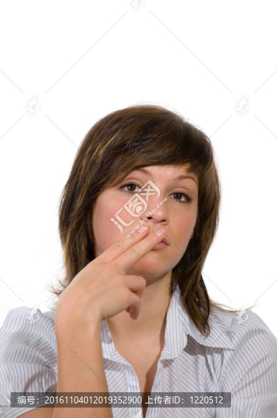 年輕的女人