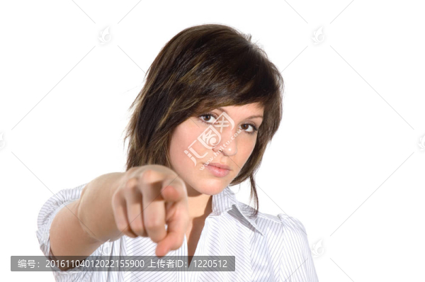 年輕的女人