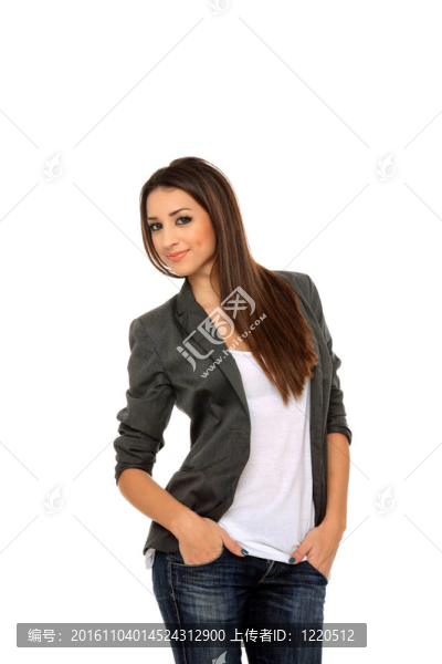 年輕漂亮的女孩