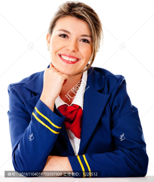 空姐微笑