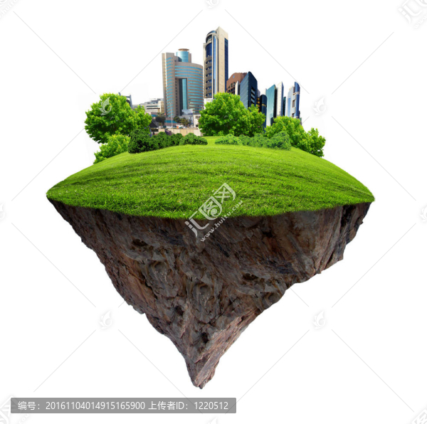 自然景觀包圍的現(xiàn)代城市