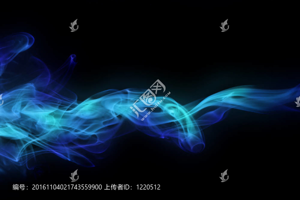 藍(lán)色的煙霧