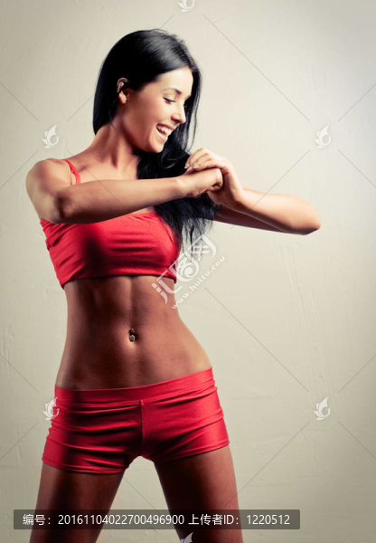 運(yùn)動(dòng)的女人