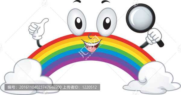 彩虹的吉祥物