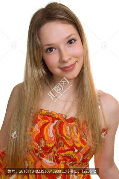 年輕的白人女孩
