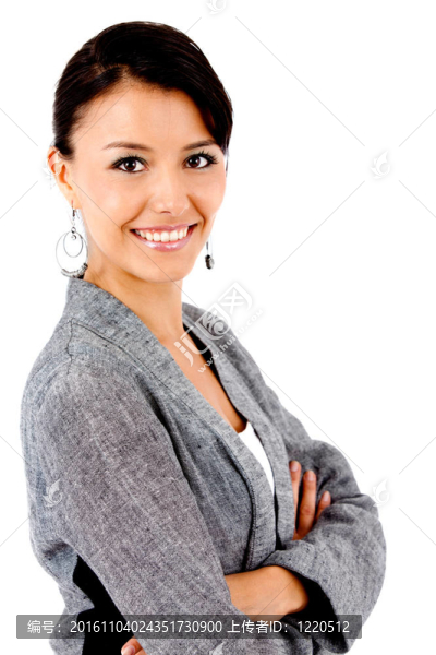 美麗的女商人