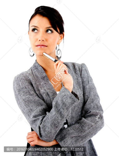 體貼的女商人