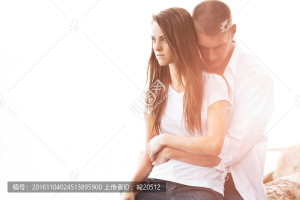 白人夫婦