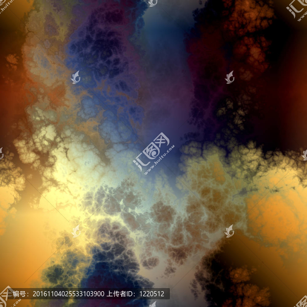 戲劇性的外星人多云天空
