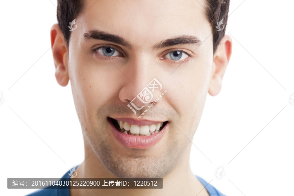 男人的臉