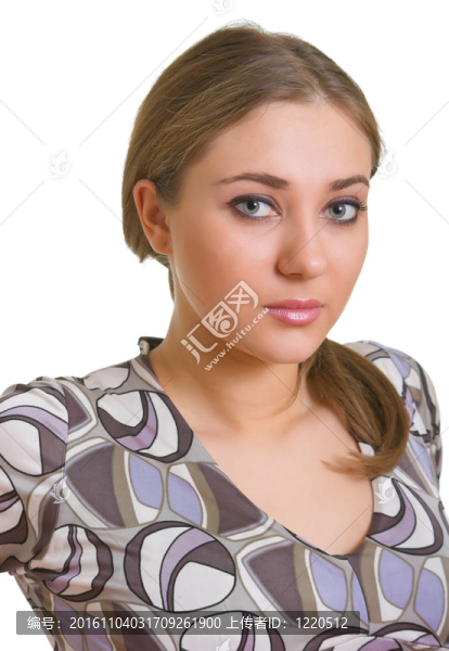 悲傷的年輕女孩