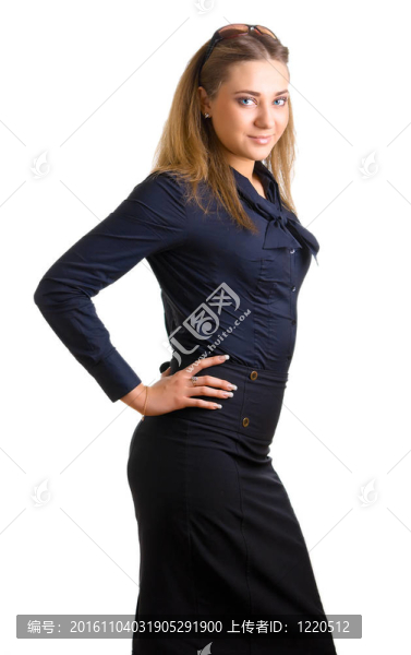 藍眼睛的女孩