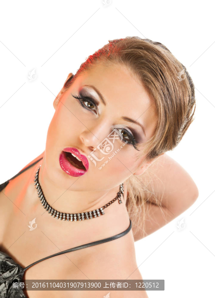 美麗的金發(fā)女人