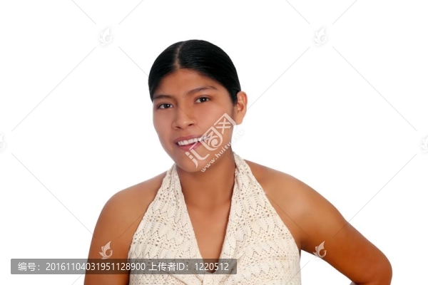 拉丁拉丁美洲瑪雅婦女肖像