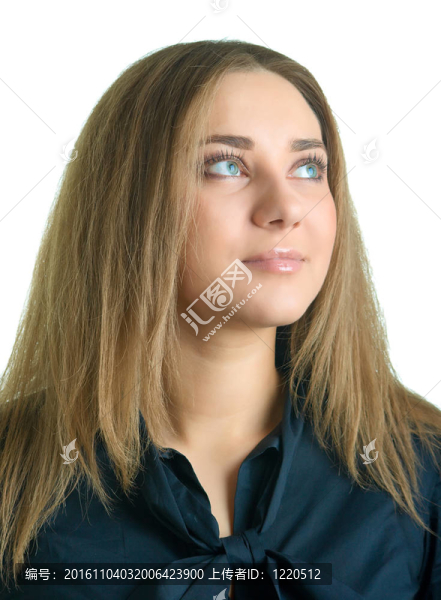 美麗的微笑的女人