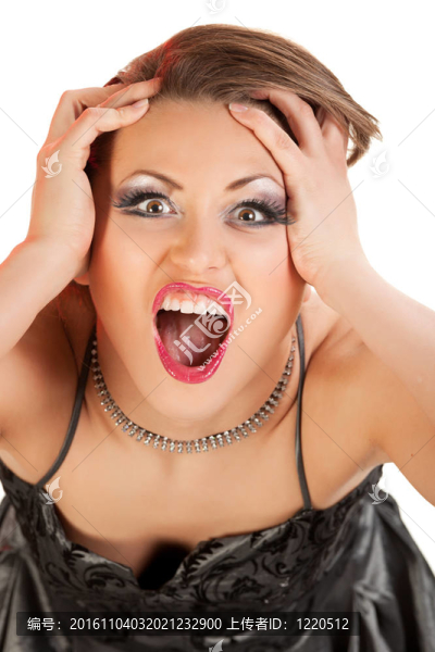 美麗的金發(fā)女人
