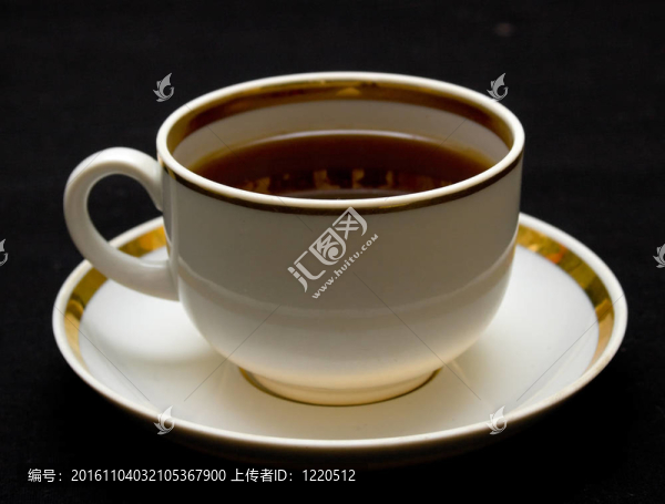 具有熱飲料的杯子