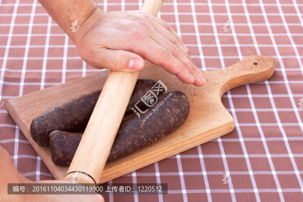 原腸條桌布
