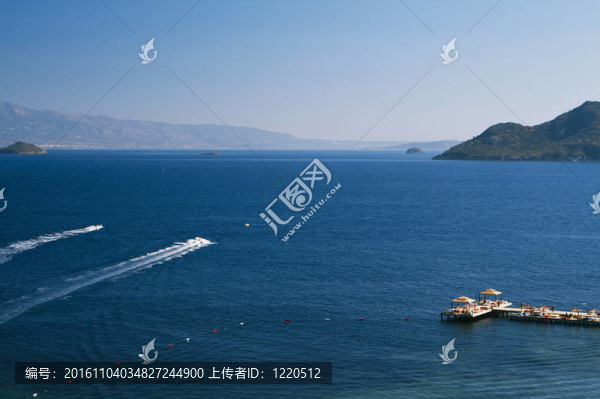 美麗的熱帶瀉湖