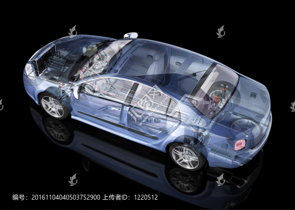 一般轎車的詳細(xì)剖表示；鬼EF